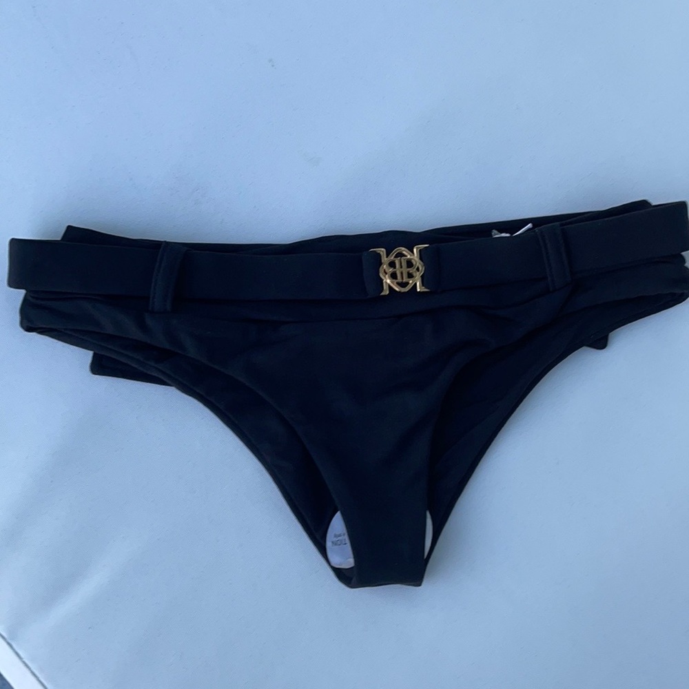 Anika Sport Bikini Bottom in Black